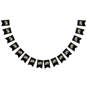 25th Birthday or Anniversary Party Sparklers Bunting Flags