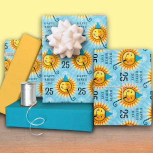25th Birthday Wrapping Paper