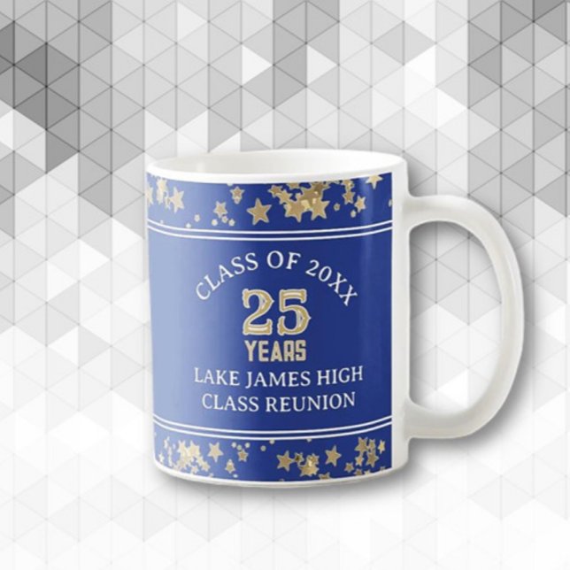 25th! Fun class reunion favor Coffee Mug (Creator Uploaded)