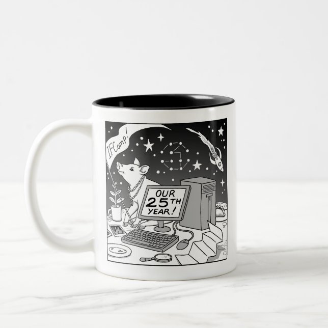 25th IFComp Mug (Left)