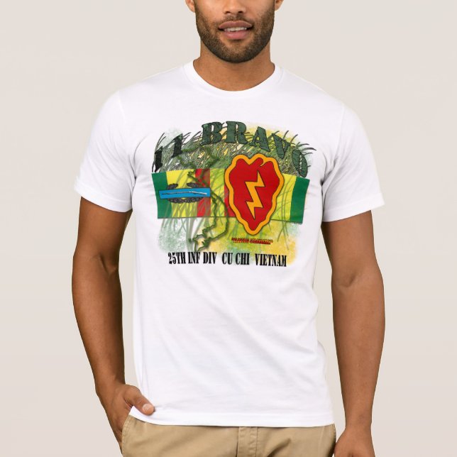 25th Inf Div Cu Chi VN T-Shirt (Front)