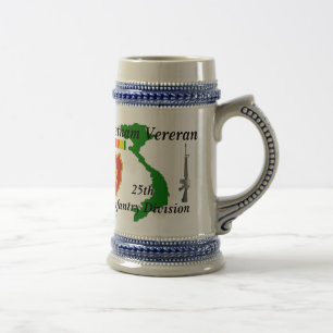 25th Inf Div Viet Vet bbs/2 Beer Stein