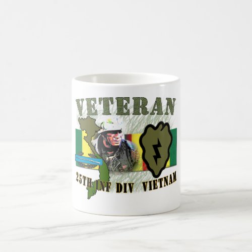 25th Inf Div_Vietnam wCIB Coffee Mug