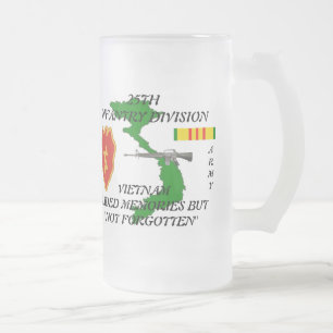 25th Inf Vietnam Frosted Mug