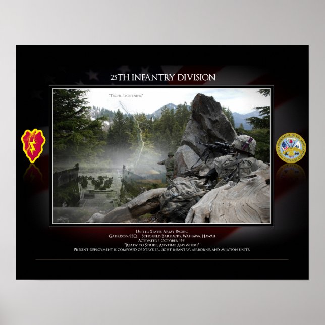 25th Infanrty Division Poster (Front)