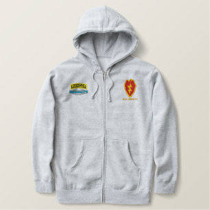 25th Infantry CIB Ranger Embroidered Hoodie
