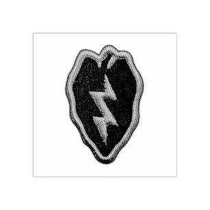 25th infantry division 25th ID veterans vets Patch Rubber Stamp