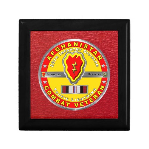25th Infantry Division Afghanistan Veteran Gift Box