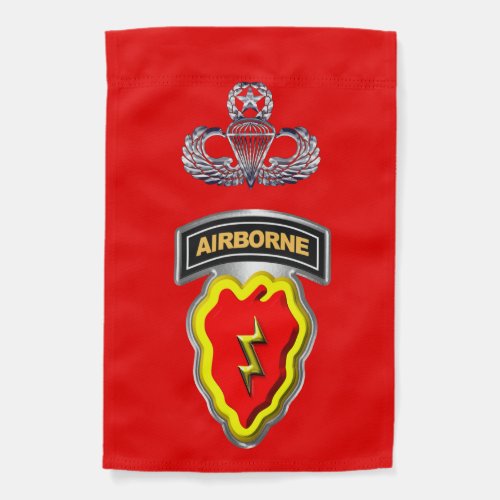 25th Infantry Division Airborne Garden Flag