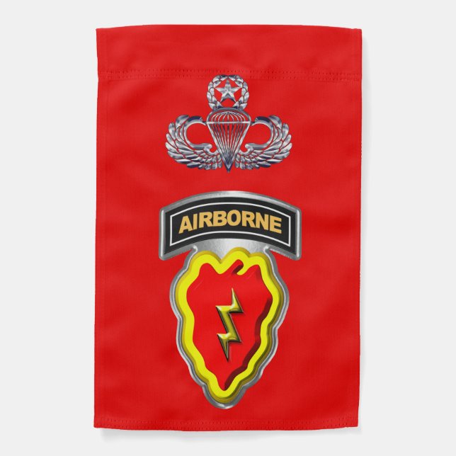 25th Infantry Division (Airborne) Garden Flag (Front)