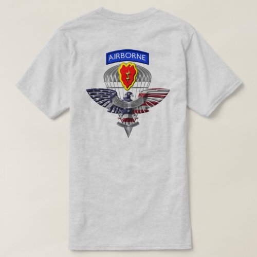 25th Infantry Division Airborne Veteran T_Shirt