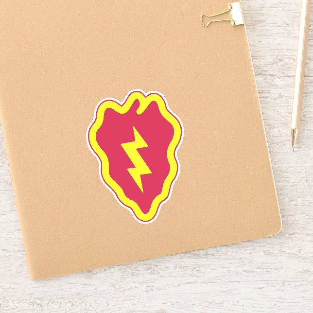 25th Infantry Division Badge Sticker (Notebook)