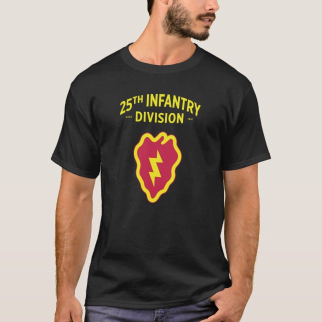 25th Infantry Division Badge T-Shirt (Front)