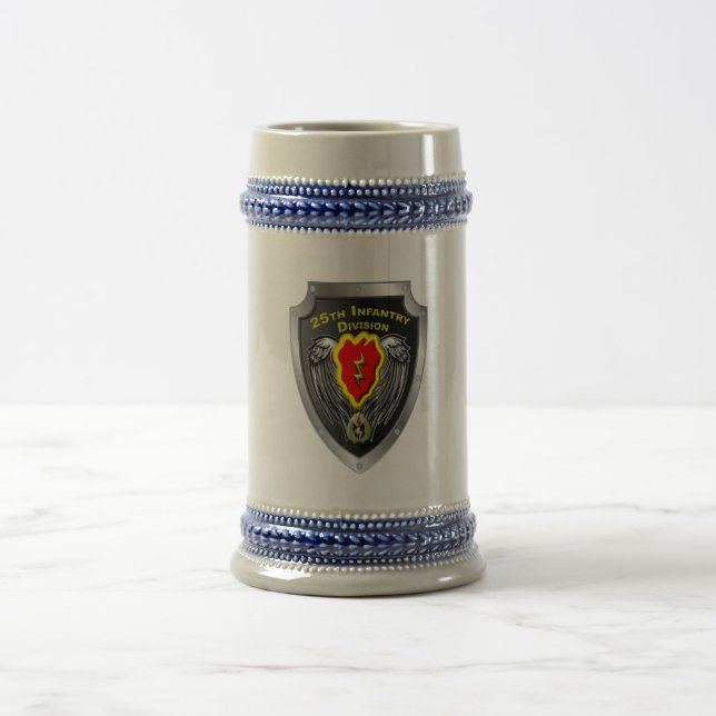 25th Infantry Division  Beer Stein (Center)