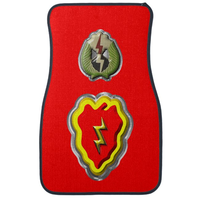 25th Infantry Division  Car Floor Mat (Front)