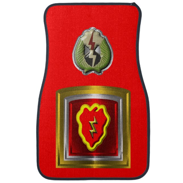 25th Infantry Division  Car Floor Mat (Front)