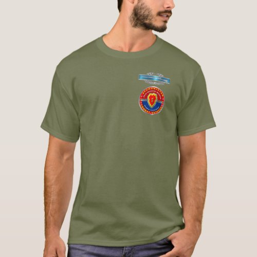 25th Infantry Division CIB Afghanistan T_Shirt