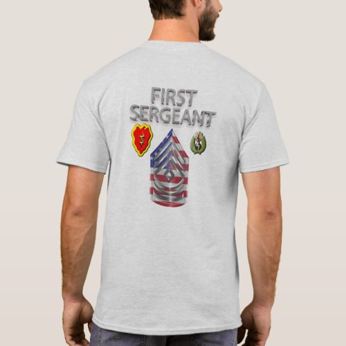25th Infantry Division First Sergeant  T_Shirt