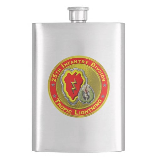 25th Infantry Division Flask