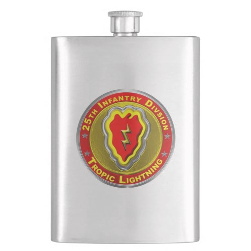25th Infantry Division Flask