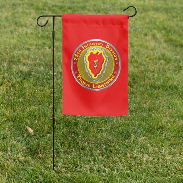 25th Infantry Division  Garden Flag (In SItu)