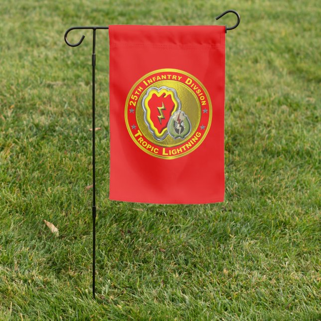 25th Infantry Division   Garden Flag (In SItu)