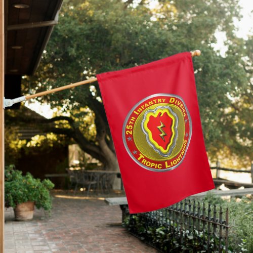 25th Infantry Division  House Flag