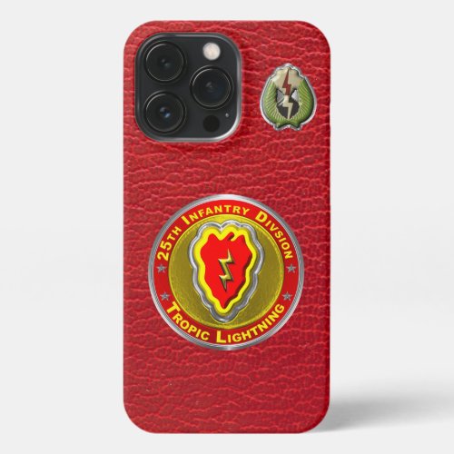 25th  Infantry Division  iPhone 13 Pro Case
