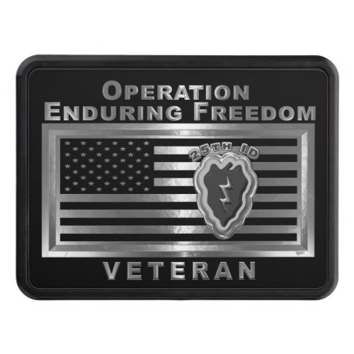25th Infantry Division Operation Enduring Freedom Hitch Cover