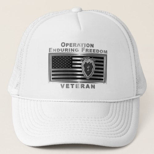 25th Infantry Division Operation Enduring Freedom Trucker Hat