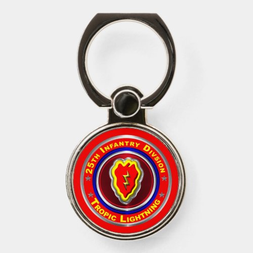 25th Infantry Division  Phone Ring Stand