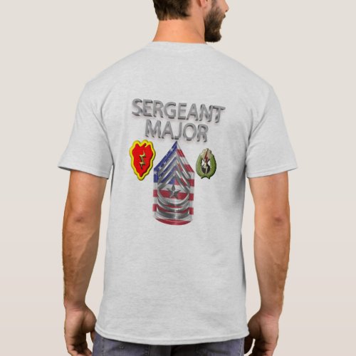 25th Infantry Division Sergeant Major T_Shirt