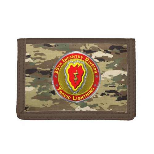 25th Infantry Division  Trifold Wallet