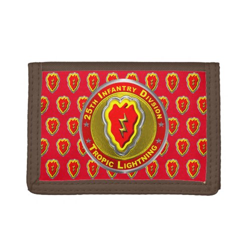 25th Infantry Division Trifold Wallet