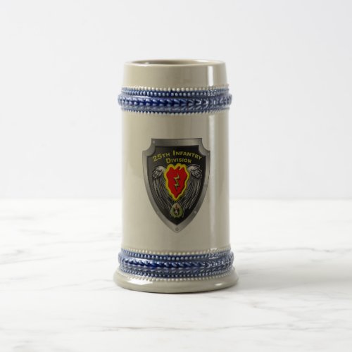 25th Infantry Division Tropic Lightning Beer Stein