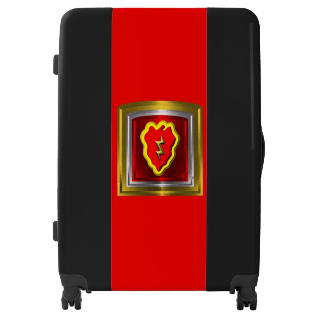 25th Infantry Division Tropic Lightning Customized Luggage (Front)
