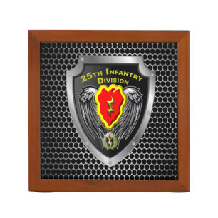25th Infantry Division “Tropic Lightning” Desk Organizer