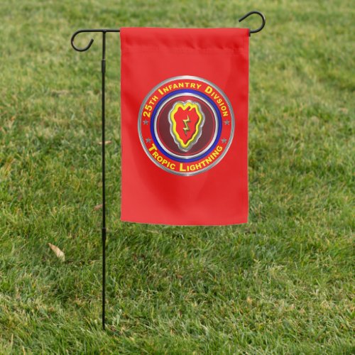 25th Infantry Division Tropic Lightning  Garden Flag