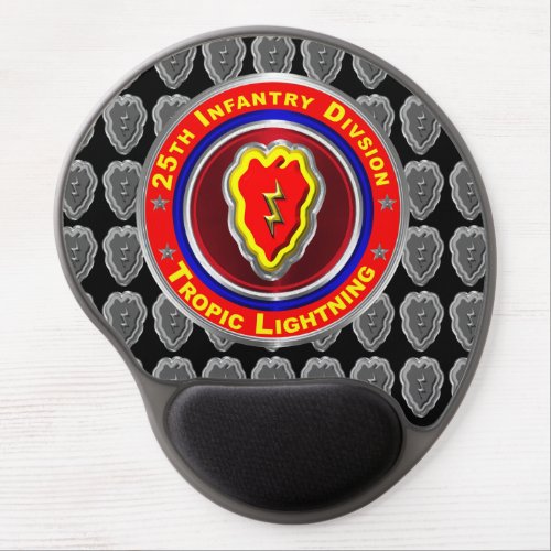 25th Infantry Division Tropic Lightning Gel Mouse Pad