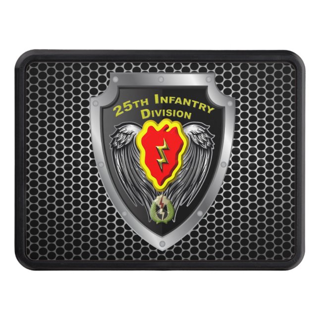 25th Infantry Division “Tropic Lightning” Hitch Co Cover (Front)