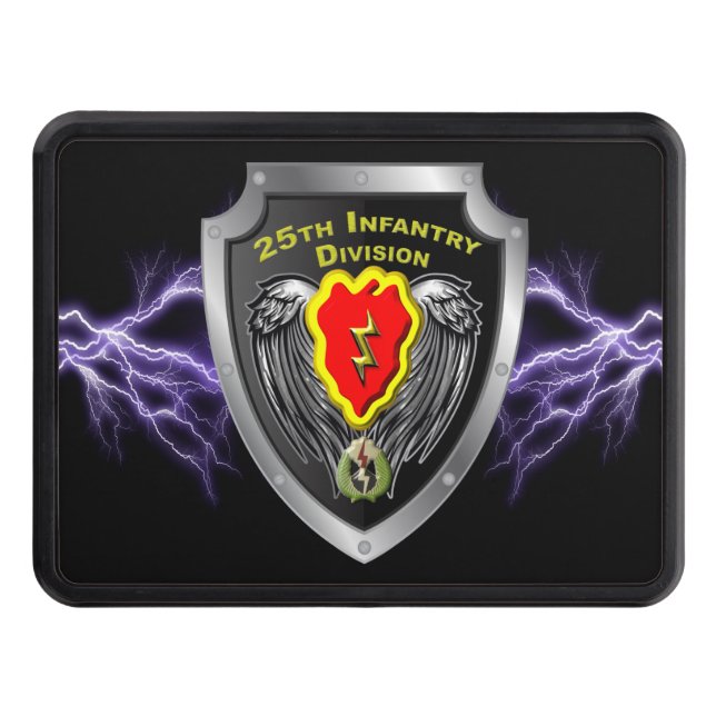 25th Infantry Division “Tropic Lightning”   Hitch Cover (Front)