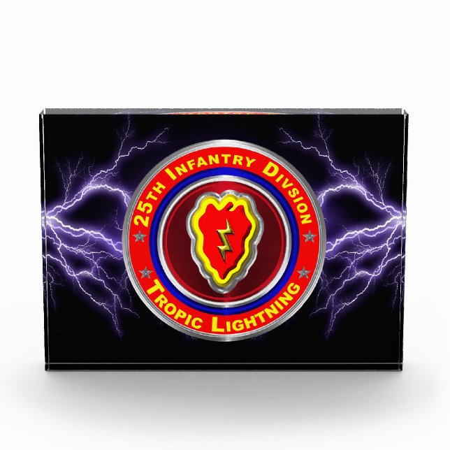25th Infantry Division “Tropic Lightning” Photo Block (Front)