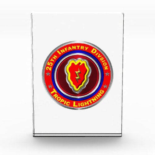 25th Infantry Division Tropic Lightning  Photo Block