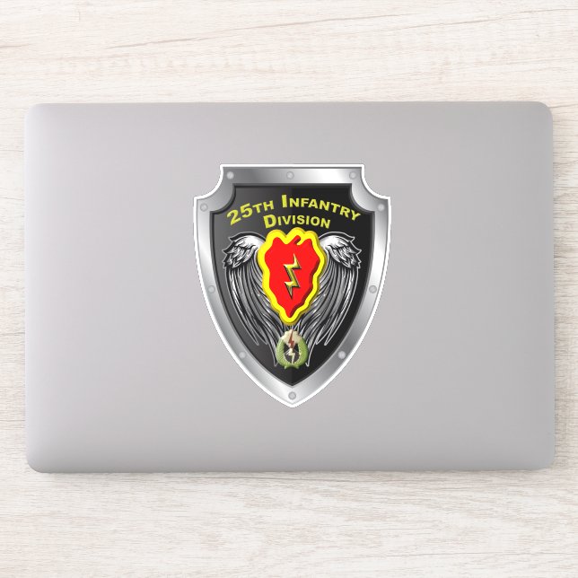 25th Infantry Division “Tropic Lightning” Sticker (Computer)