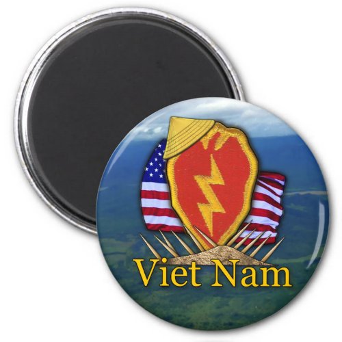 25th infantry division vietnam nam patch Magnet