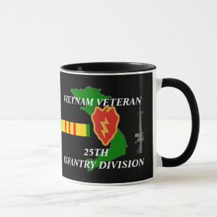25th Infantry Division Vietnam Veteran Coffee Mugs