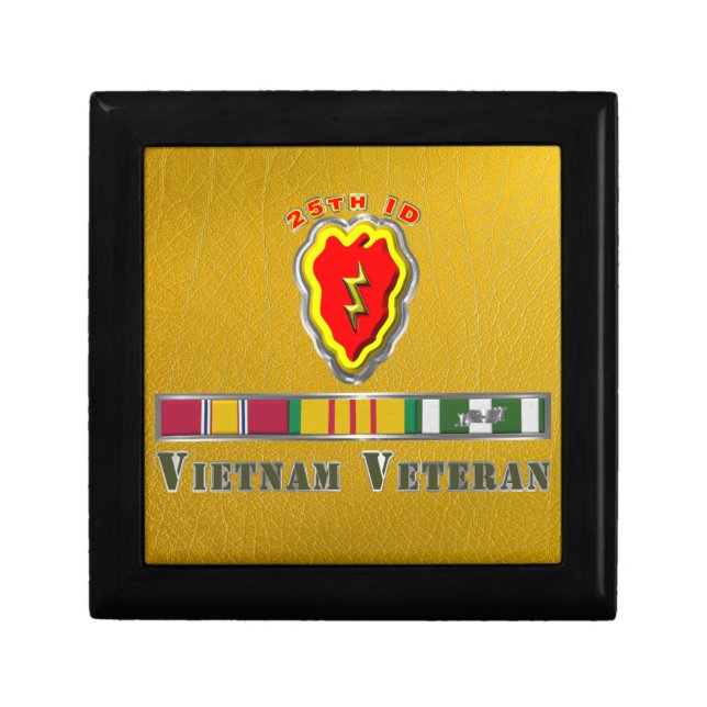 25th Infantry Division Vietnam Veteran Gift Box (Front)