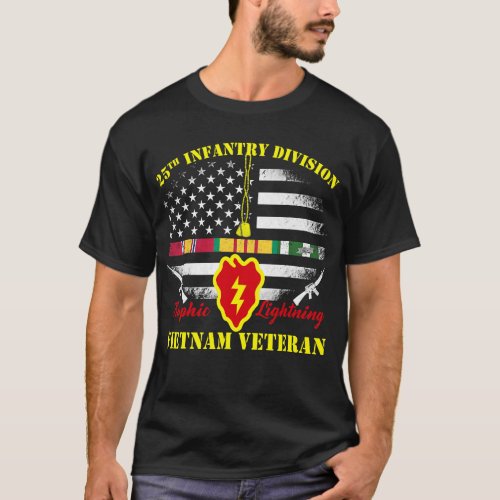 25th Infantry Division Vietnam Veteran Tee 