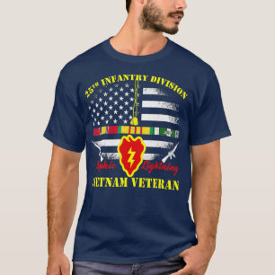 25th Infantry Division Vietnam Veteran Tee Vietnam