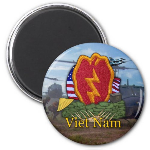 25th infantry division vietnam veterans Magnet